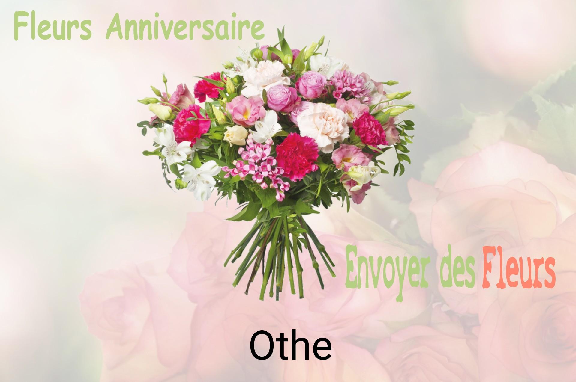 Bouquet de fleurs d’anniversaire livré à Othe